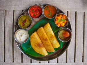 Dosas à l'indienne