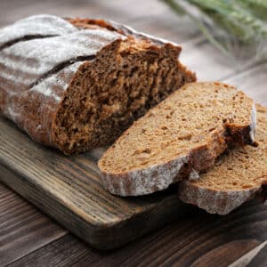 Pain de seigle au levain